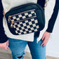 Checkered Crossbody