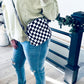 Checkered Mini Crossbody