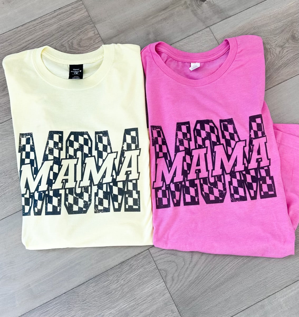 Checkered Mom Graphic